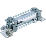 SMC cylinder Basic linear cylinders CA2 C(D)A2*Q, Air Cylinder, Low Friction, Double Acting Single Rod